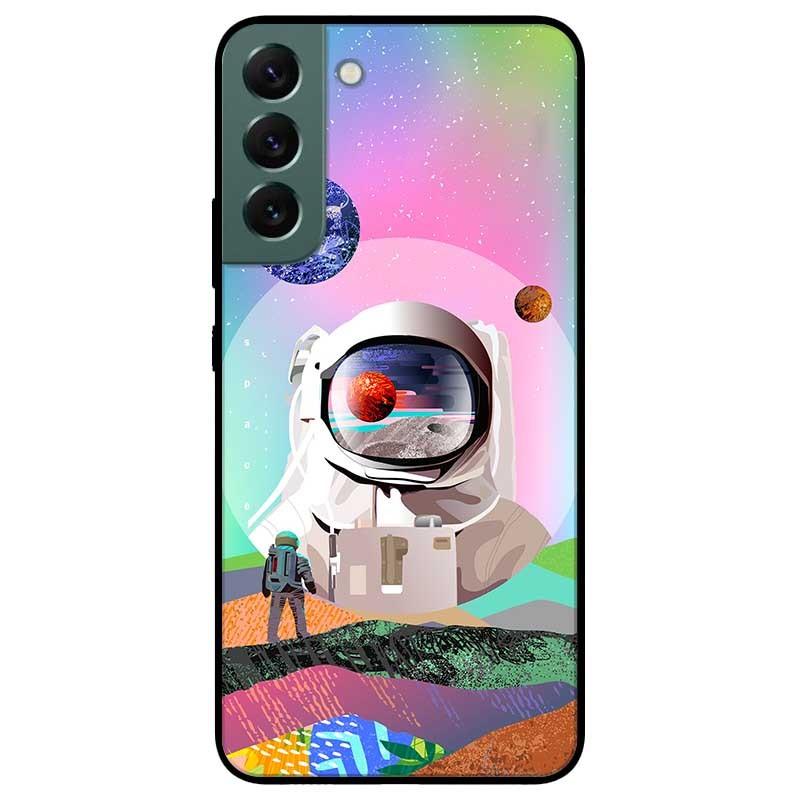 Ốp lưng dành cho Samsung S22 - S22 Plus - S22 Ultra - Phi Hành Phản Chiếu
