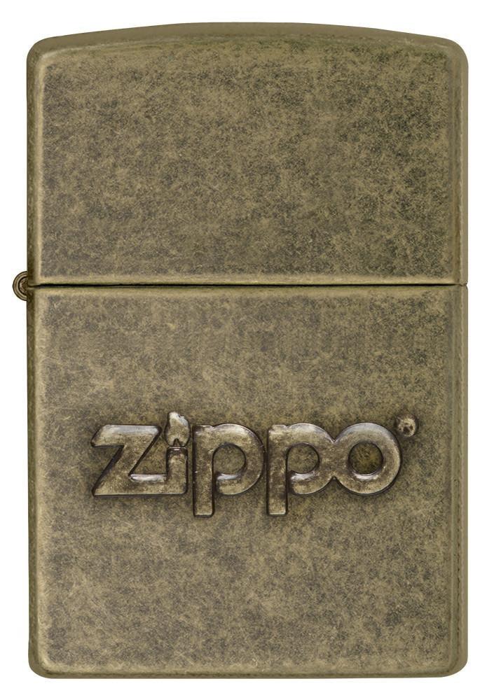 Bật Lửa Zippo Stamp Antique Brass 28994