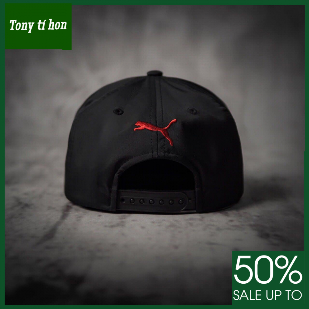 Tony tí hon - Mũ/nón kết lưỡi trai Snapback logo con báo cá tính thời trang nam nữ cao cấp màu đen