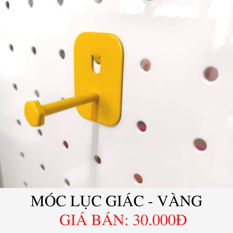 Móc treo lục giác Dola Home treo móc khóa, tai nghe, vật dụng làm việc công dụng đa năng - Phụ kiện bảng Pegboard