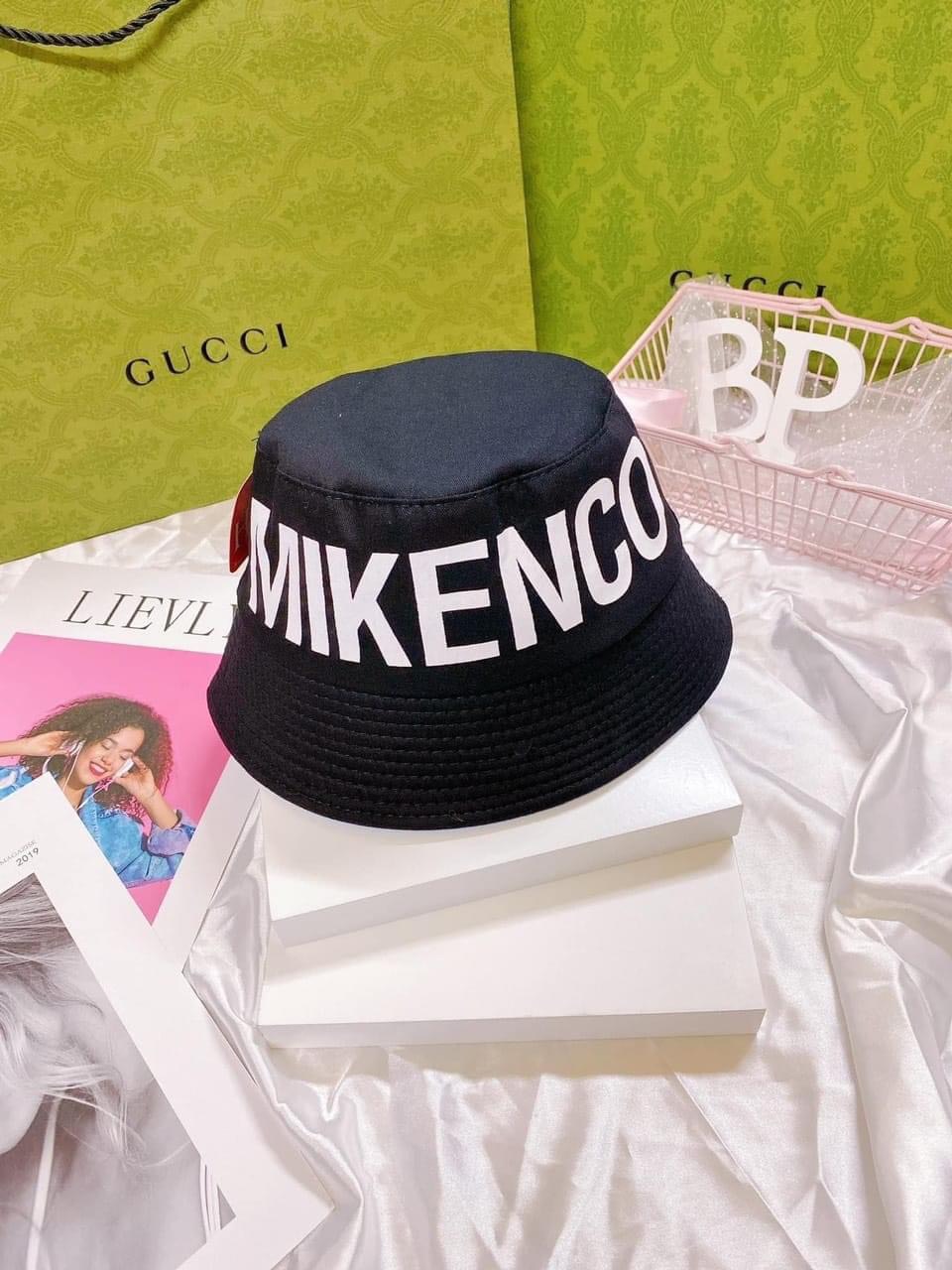 (NEW) Mũ vành, nón bucket Miken.co phối vải Kaki cực đẹp Form chuẩn thời trang nữ (Ảnh thật)