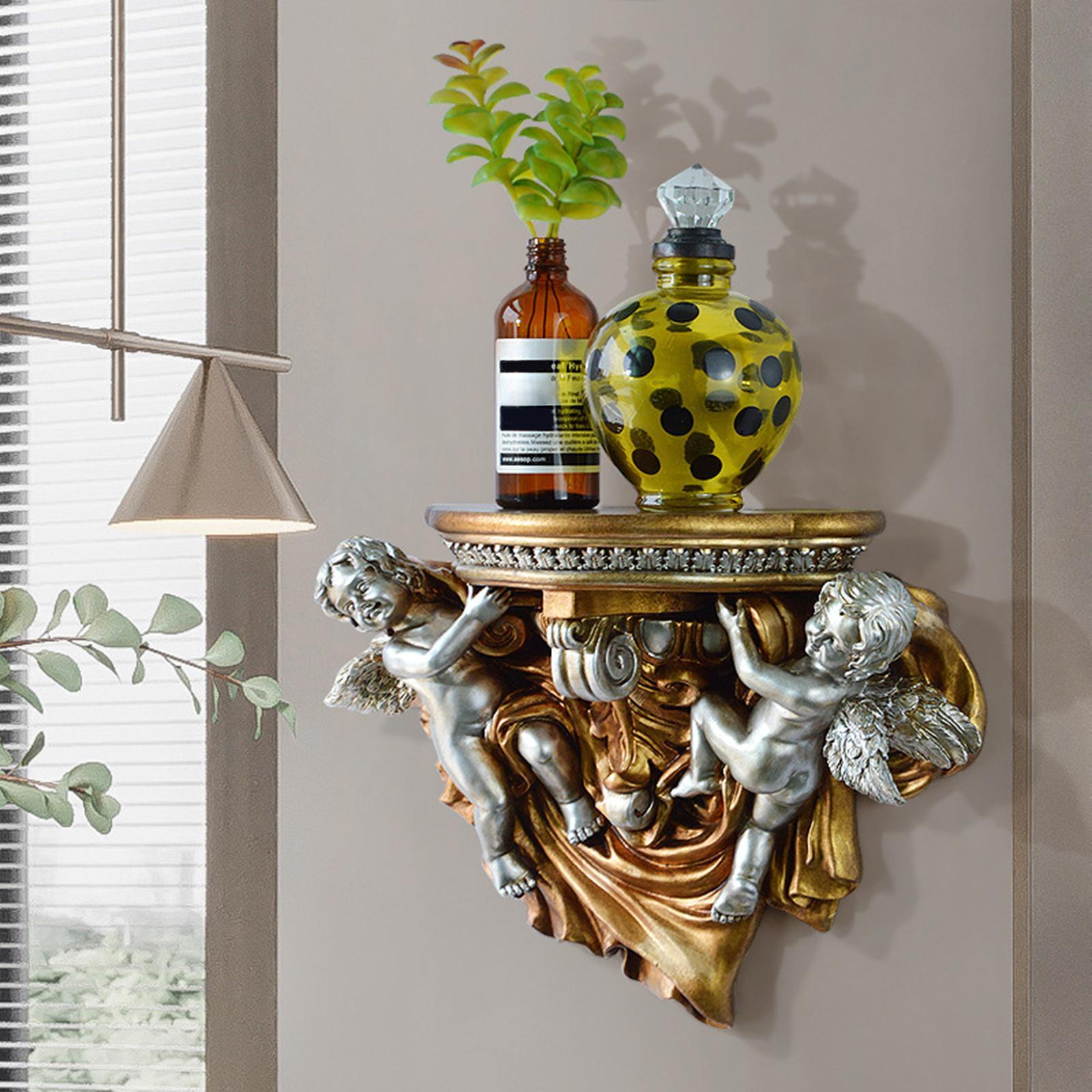 Wall Shelf Decoration Sculpture Artwork for Wall Decoration office and home Decor Bathroom