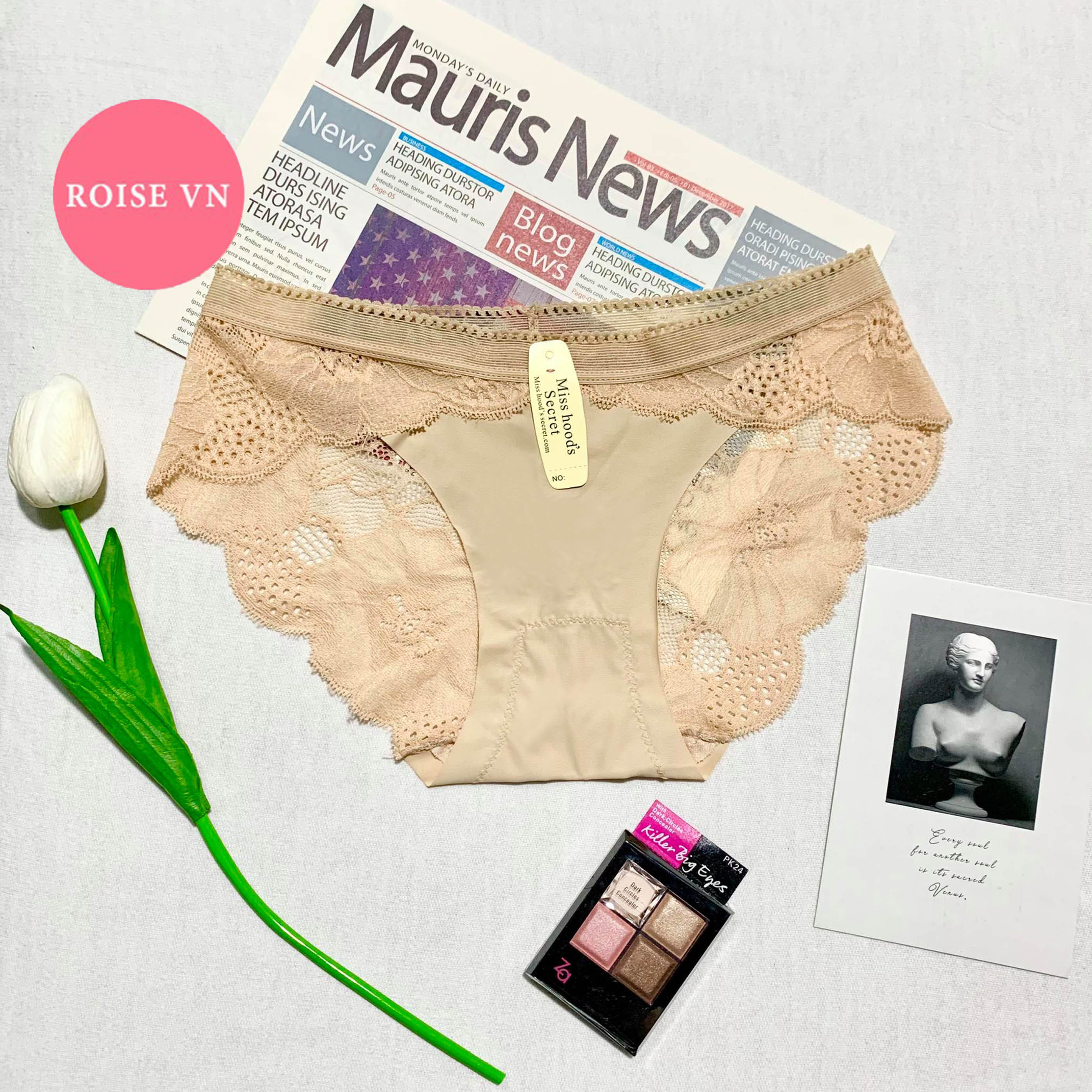 Combo 10 Quần Lót Su Phối Ren Đẹp Sexy