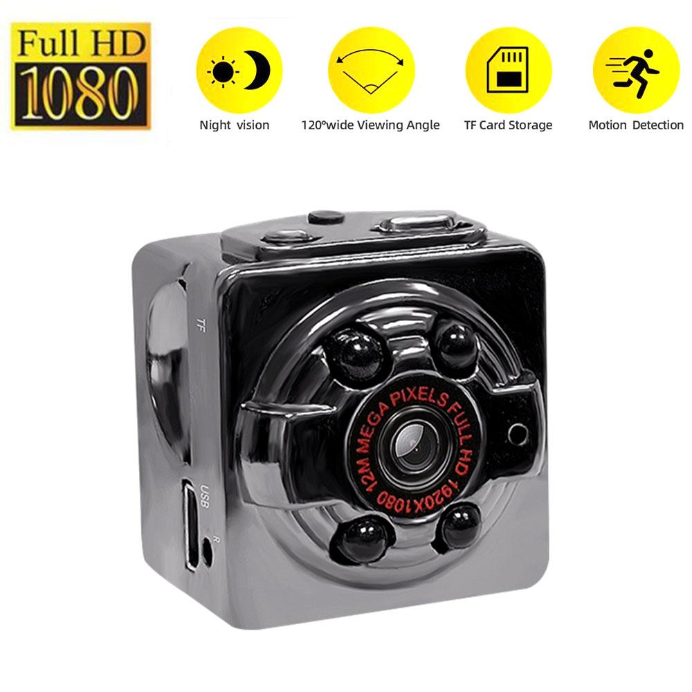 Sq 8 Mini Camera HD 1080p SMART CAM CẢM ƠN NIGHT VISIONTER MOVER DVR Micro Camera Outdoor Sport DV Video Máy ảnh nhỏ