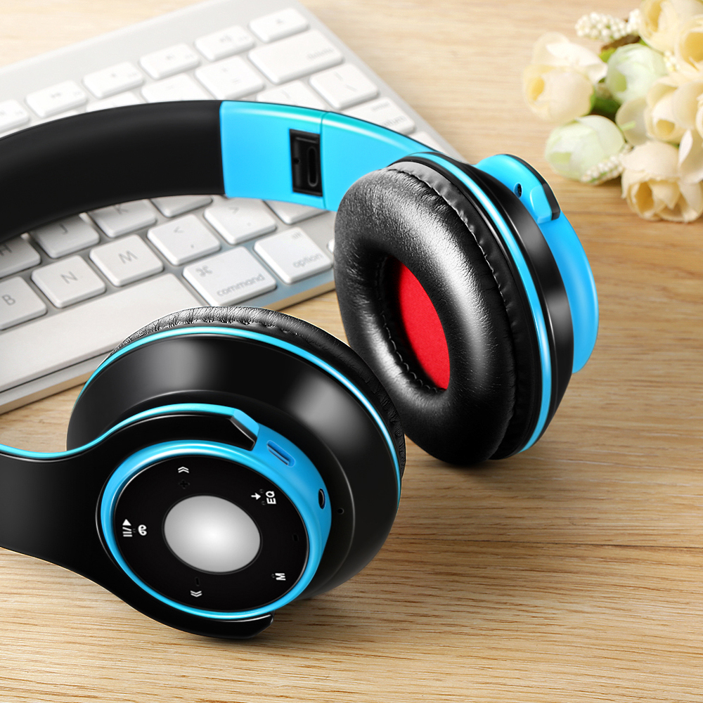 Tai Nghe Không Dây SG-8 Bluetooth 4.0 Âm Thanh Nổi EDR Có Thẻ TF Đài FM Có Thể Gập Lại