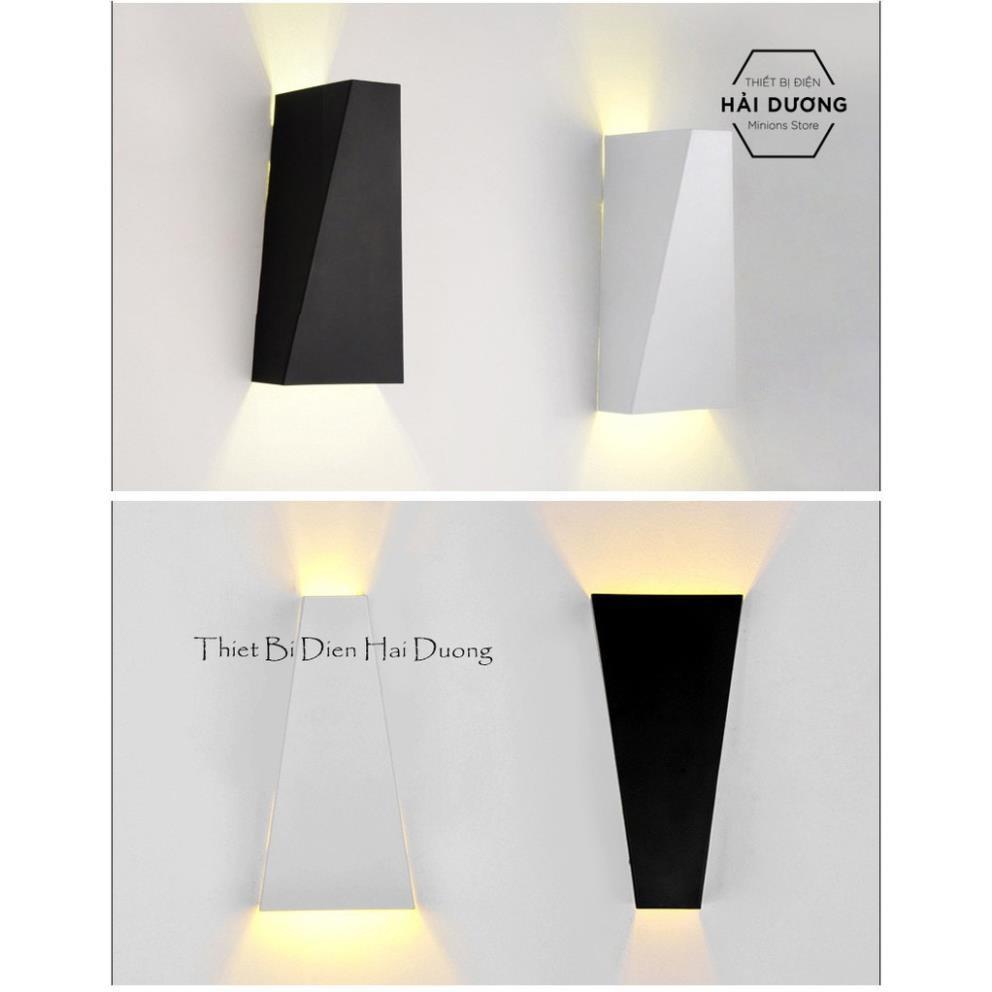 Đèn LED hắt tường 2 đầu hình đa giác chống nước cao cấp