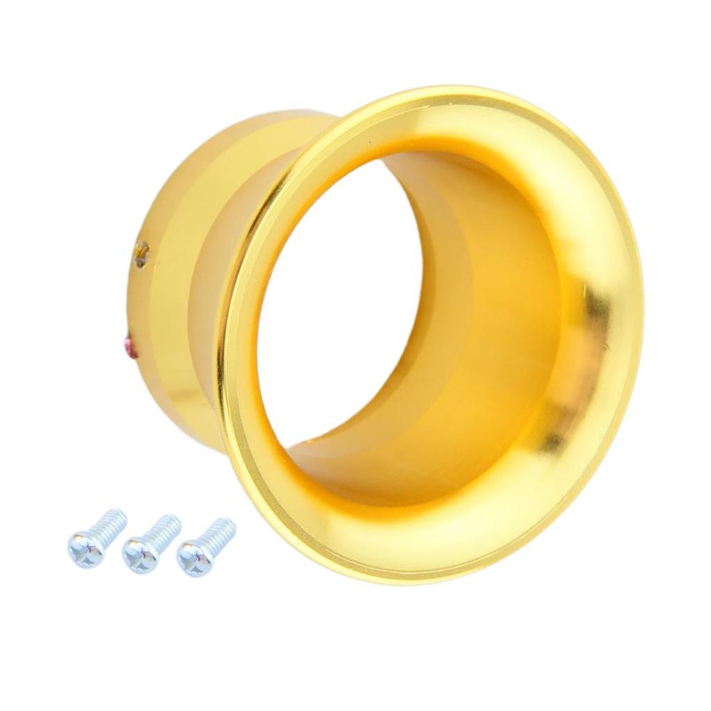 3Pcs 50mm Aluminum Air Filter Trumpet Velocity Stack Adapter For Carburetor