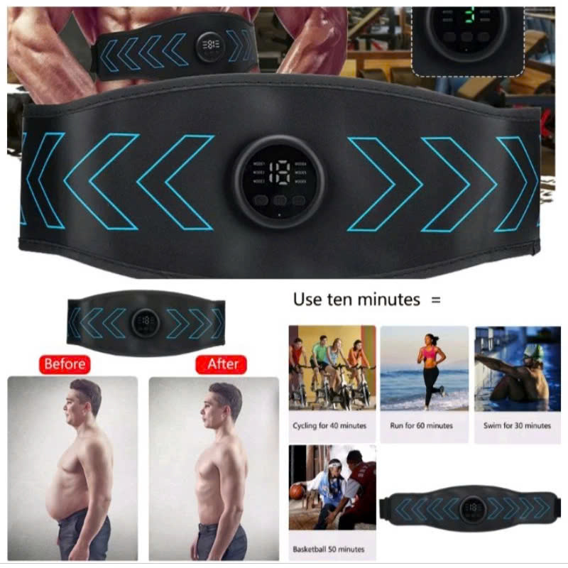 ÁO THUN Đai MaSageEMS RungNóng Hỗ Trợ GiảmMỡ Tăng Cơ Hiệu Quả – 6 Chế Độ Thông Minh, An Toàn Tuyệt Đối