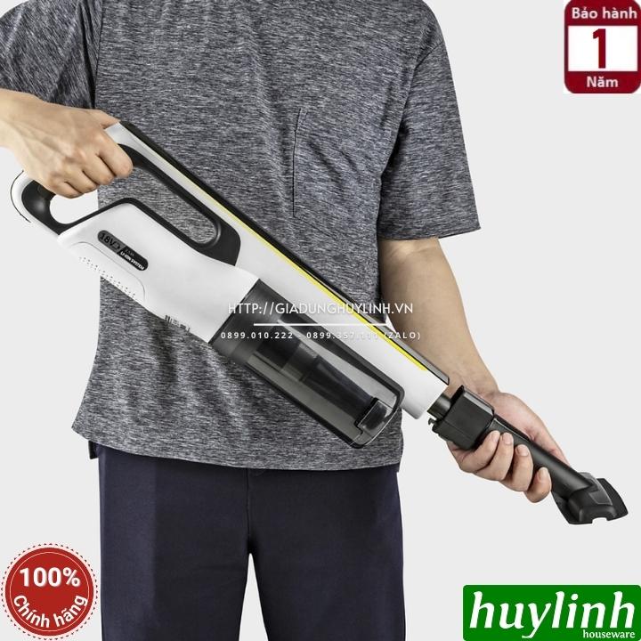 Máy hút bụi không dây dùng pin Karcher VC4 S Cordless - 2 trong 1 - Hàng chính hãng