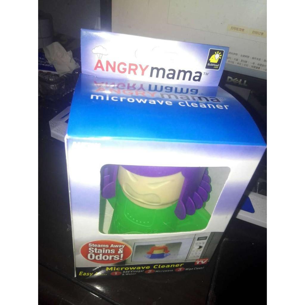 Búp bê Angry Mama phun hơi nước vệ sinh lò vi sóng làm sạch khử mùi hôi nhiều màu