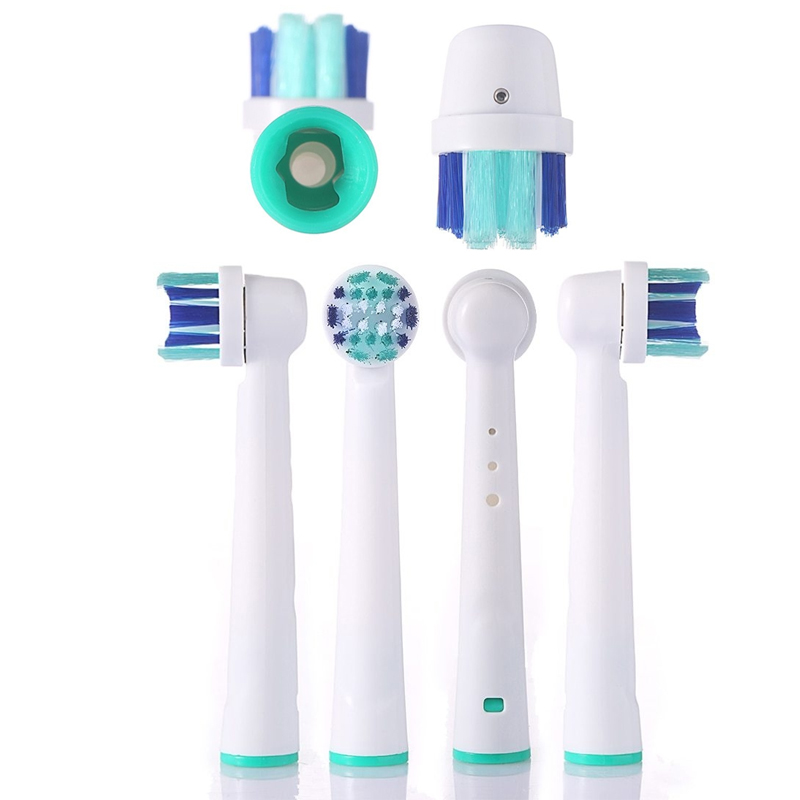 Bộ 4 Đầu Bàn Chải đánh răng điện cho mọi loại máy Braun Oral–B – Cho răng nhạy cảm, răng yếu, lợi đau, sợi mềm - Xuất xứ: Anh