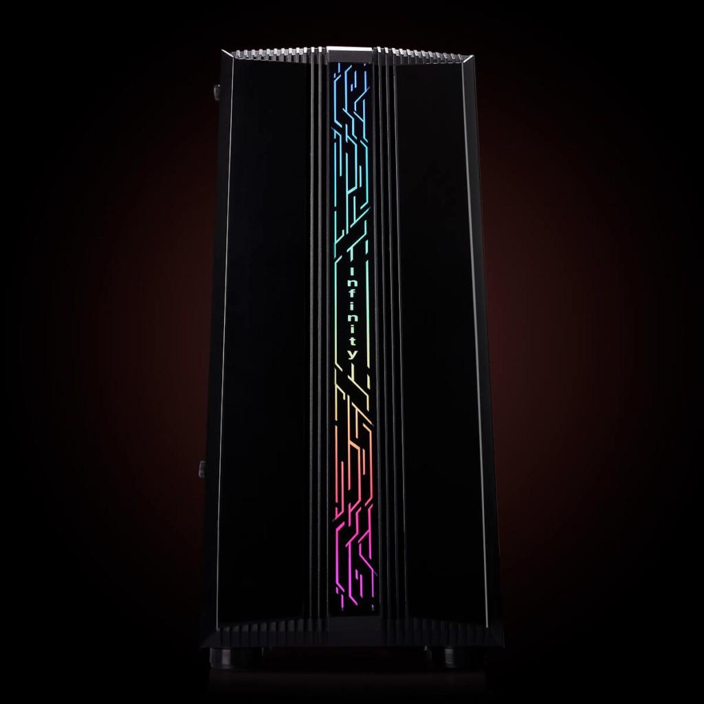 Vỏ Case Infinity Denki Pro Led Digital RGB - Hàng Chính Hãng
