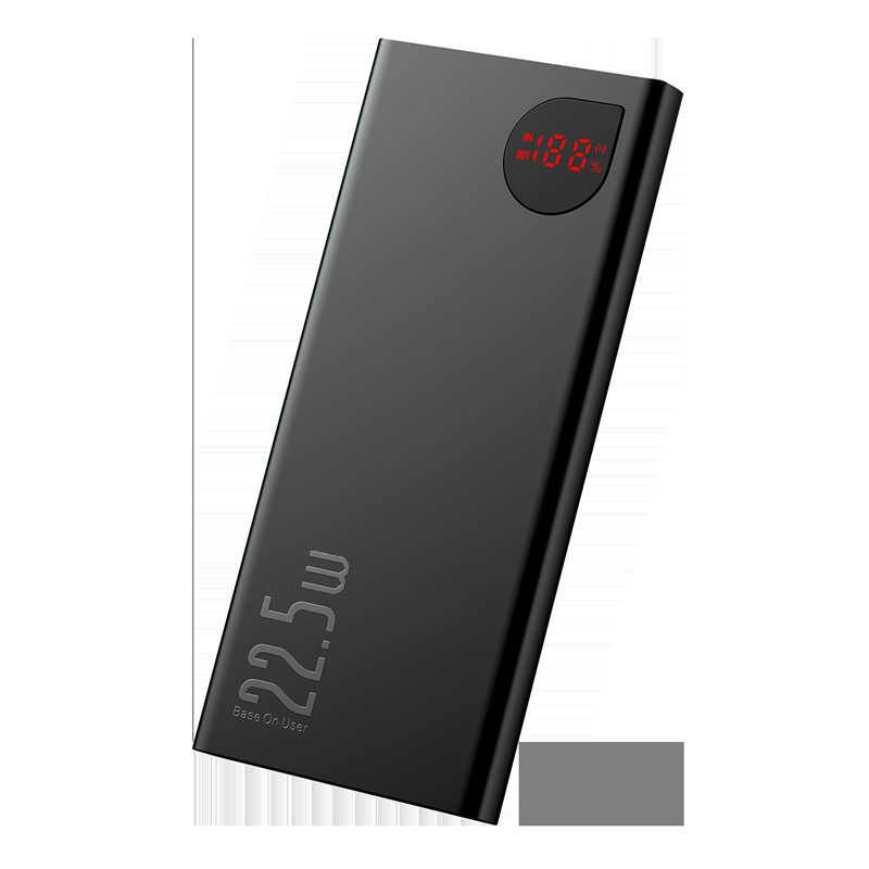 Pin dự phòng sạc nhanh , võ kim loại Baseus Adaman Metal Digital Display 10,000mAh (22.5W, PD/ Quick charge Power Bank) - Trang bị đèn LED thông minh - Thiết kế chắc chắn - Sang trọng Hàng chính hãng