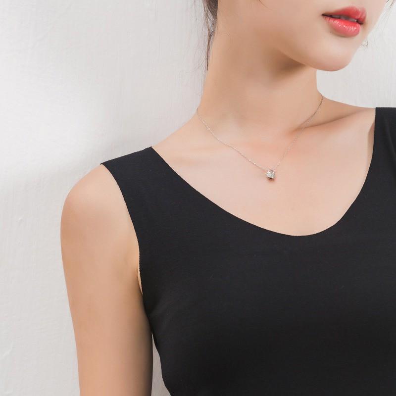 Áo Tank Top cổ chữ V phong cách Hàn Quốc
