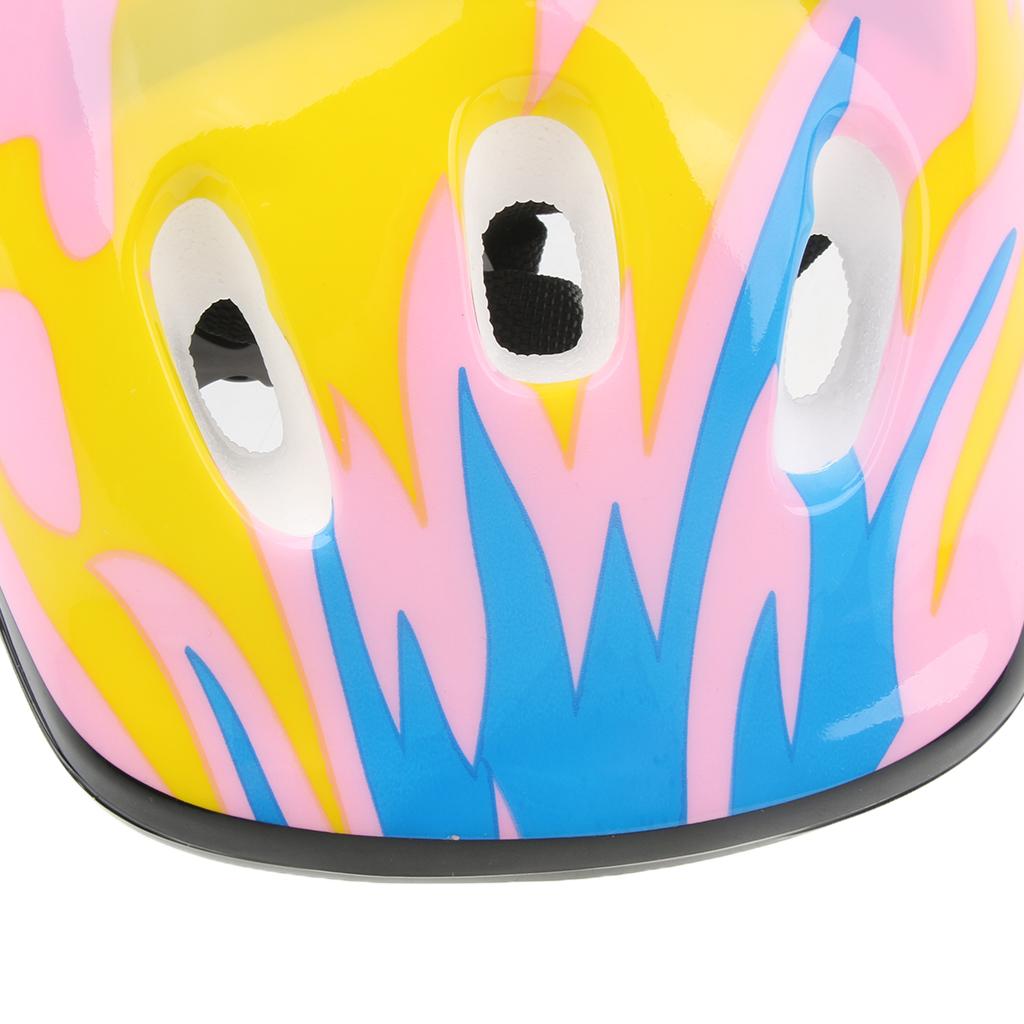 Kids Roller Skating Skateboarding Safety Helmet Head Protection Hat Pink