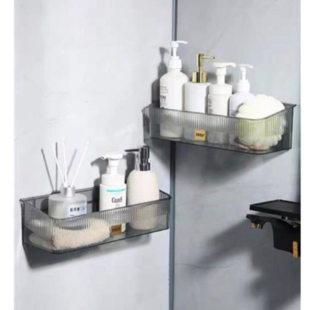 Kệ Đựng Đồ Dán Tường Hình Chữ Nhật nhựa Mica cao cấp