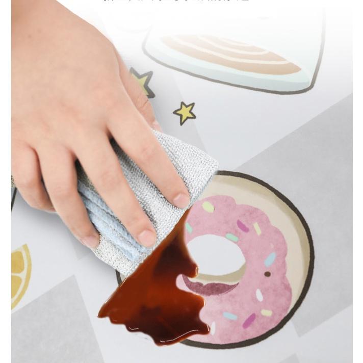 Giấy Dán Tường Bếp Cách Nhiệt Chống Dầu Mỡ, Chịu Nhiệt, Decal Dán Bếp 3D Họa Tiết