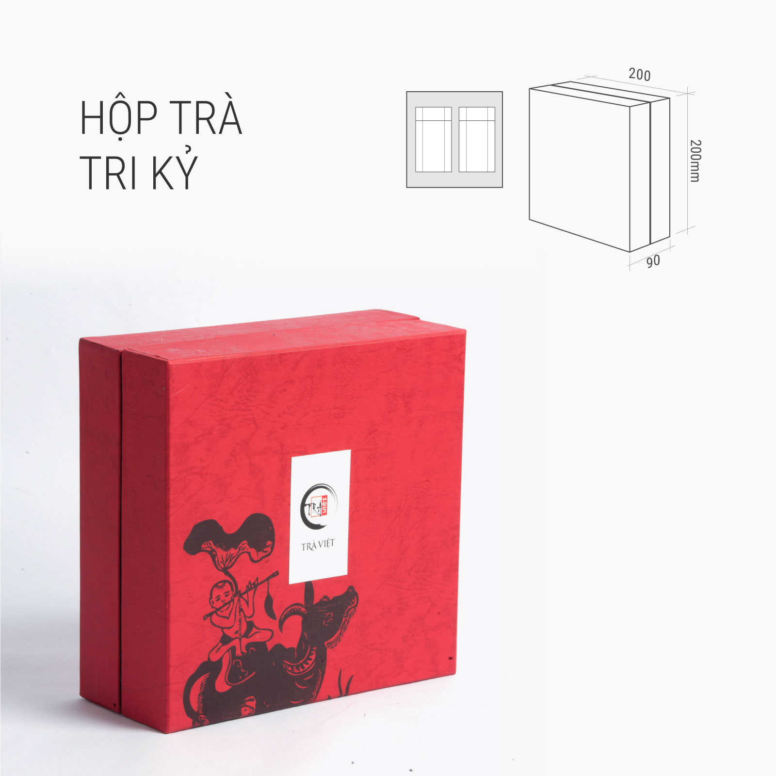 TRÀ VIỆT Hộp trà Tri Kỷ – Trà Sen – Trà Lài