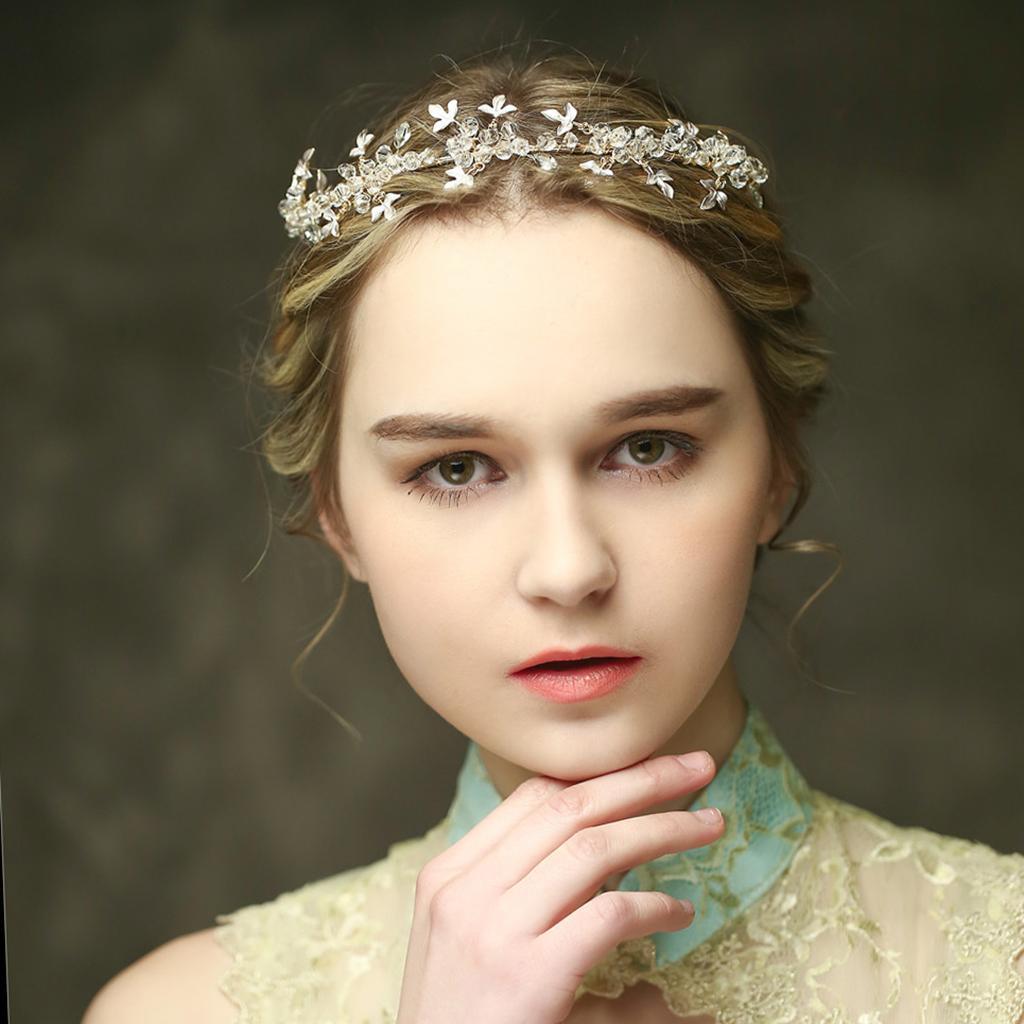 Wedding Bridal Tiara Headband Crystal Rhinestone Hair Accessories