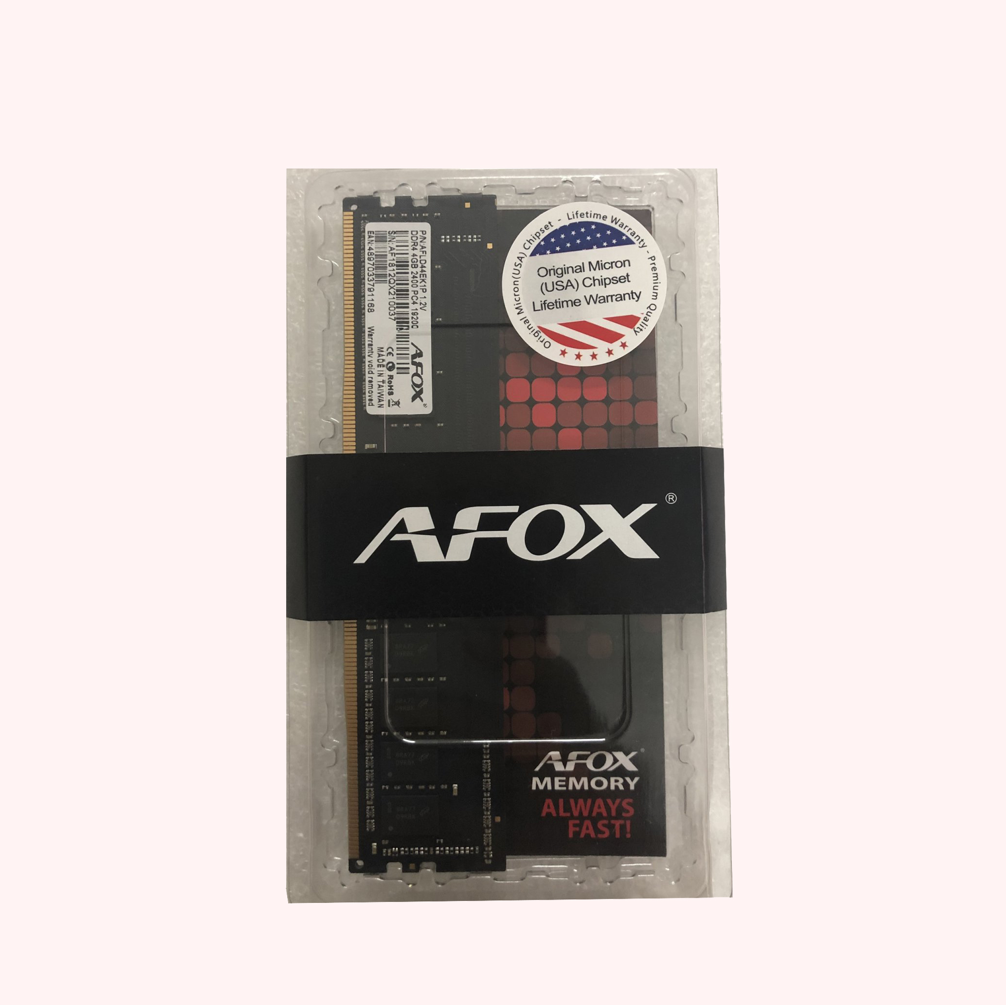 Ram Afox 4GB 2400 (Chip Micron) - Hàng Chính Hãng