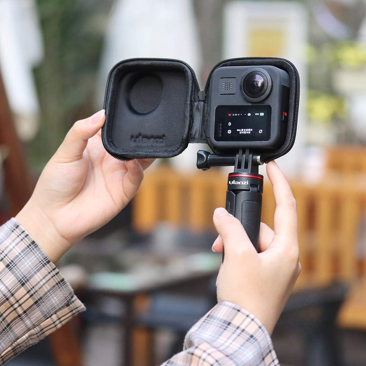 Hộp Đựng GoPro Và Phụ Kiện Camera Hành Trình Kích Thước Nhỏ: 8.8cm x 4.5cm x 6.8cm (FUEE4) - Hàng chính hãng