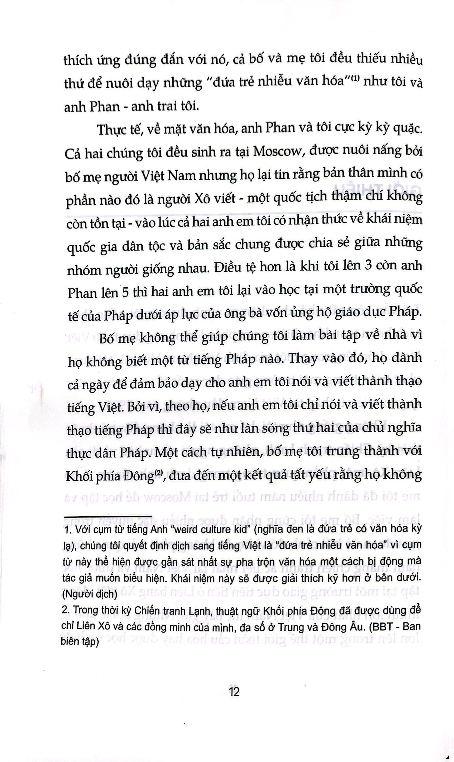 Đám Trẻ Nhiễu Văn Hóa