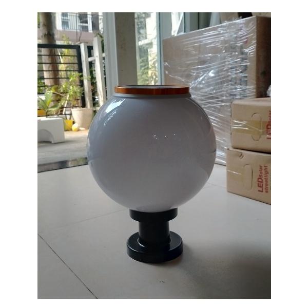 Đèn trang trí trụ cổng, sân vườn năng lượng mặt trời 3W JDX75 Jindian - Đường kính 25CM