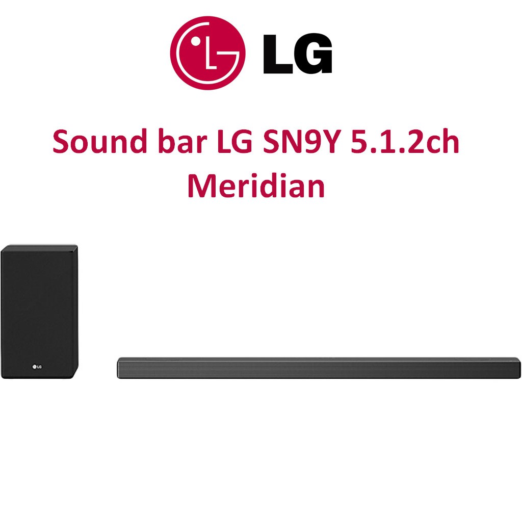 Loa thanh soundbar LG 5.1.2 SN9Y (520W) - Hàng chính hãng