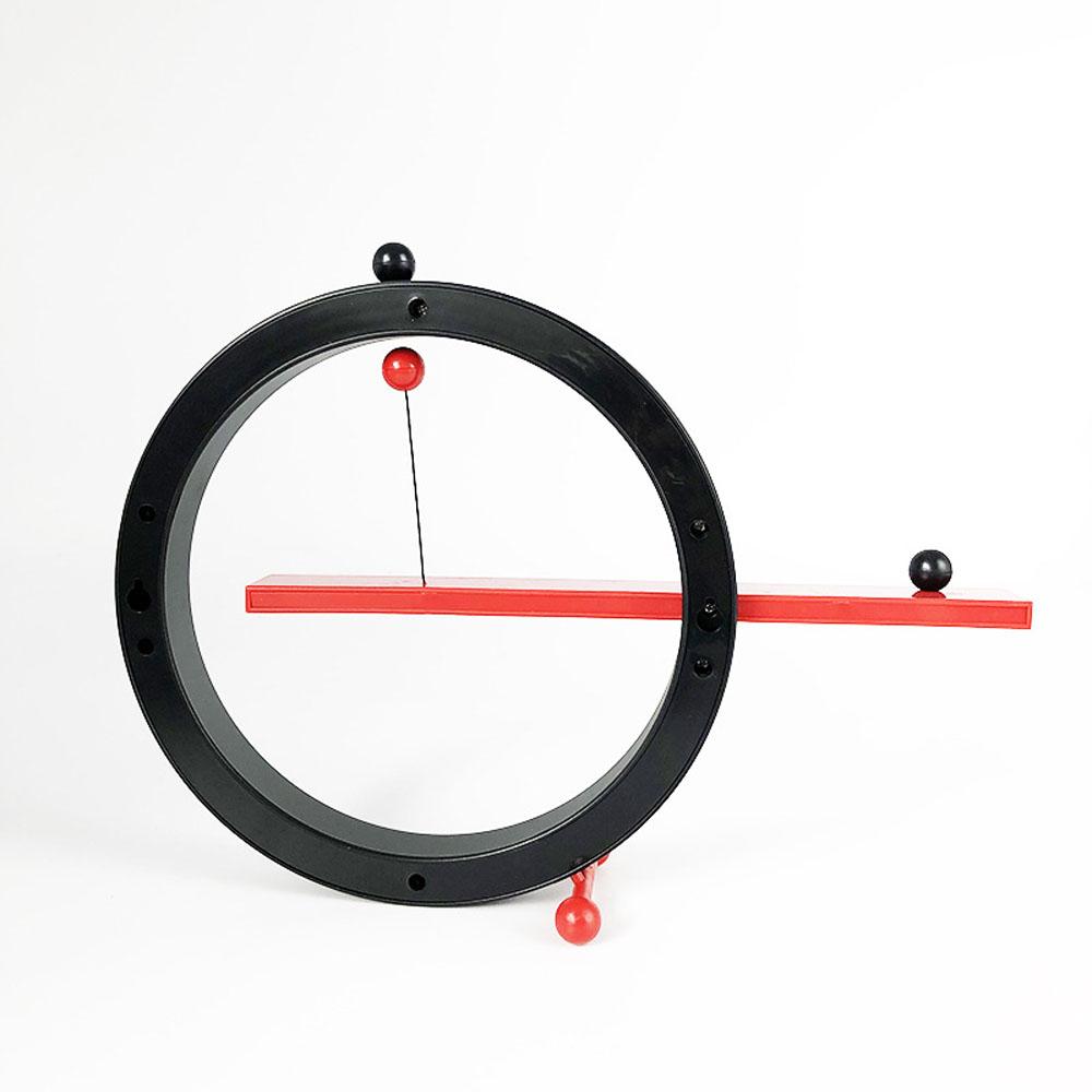 Lịch để bàn thiết kế độc đáo hình vòng tròn với quả bóng hiển thị ngày tháng,Thiết kế từ tính,Quy cách rõ ràng