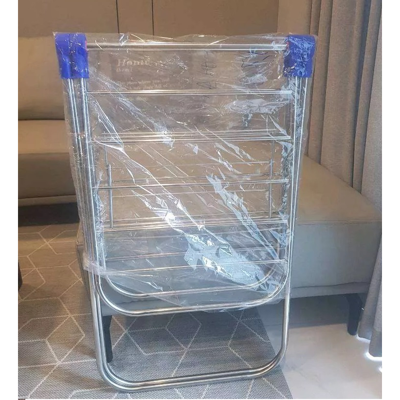 Giàn phơi quần áo Inox chữ A cao cấp, kiểu dáng Hàn Quốc