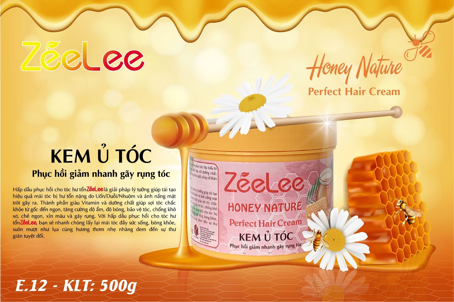 ZEELEE KEM Ủ TÓC 500g