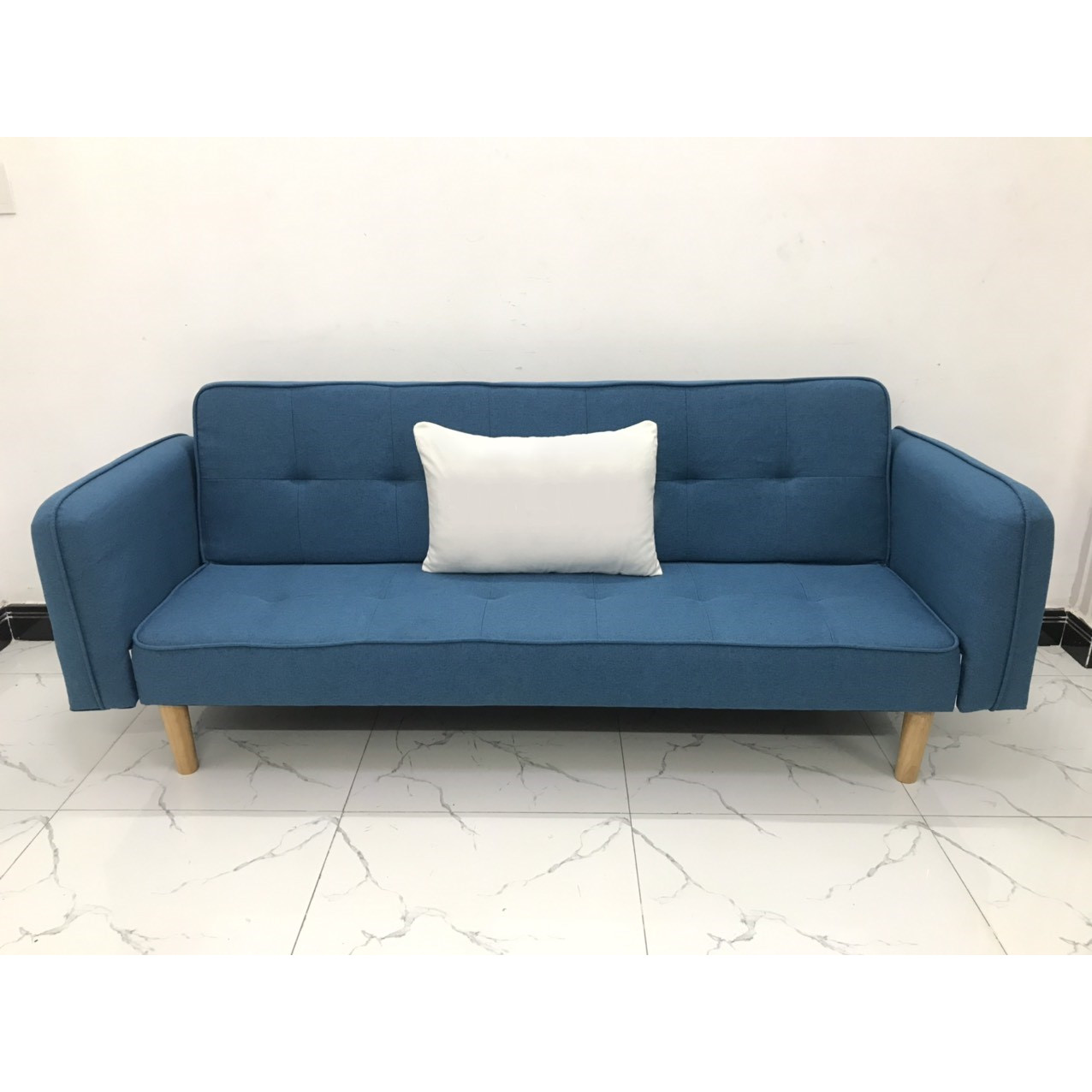 Ghế dài sofa bed tay vịn phòng khách sivali06 sopha