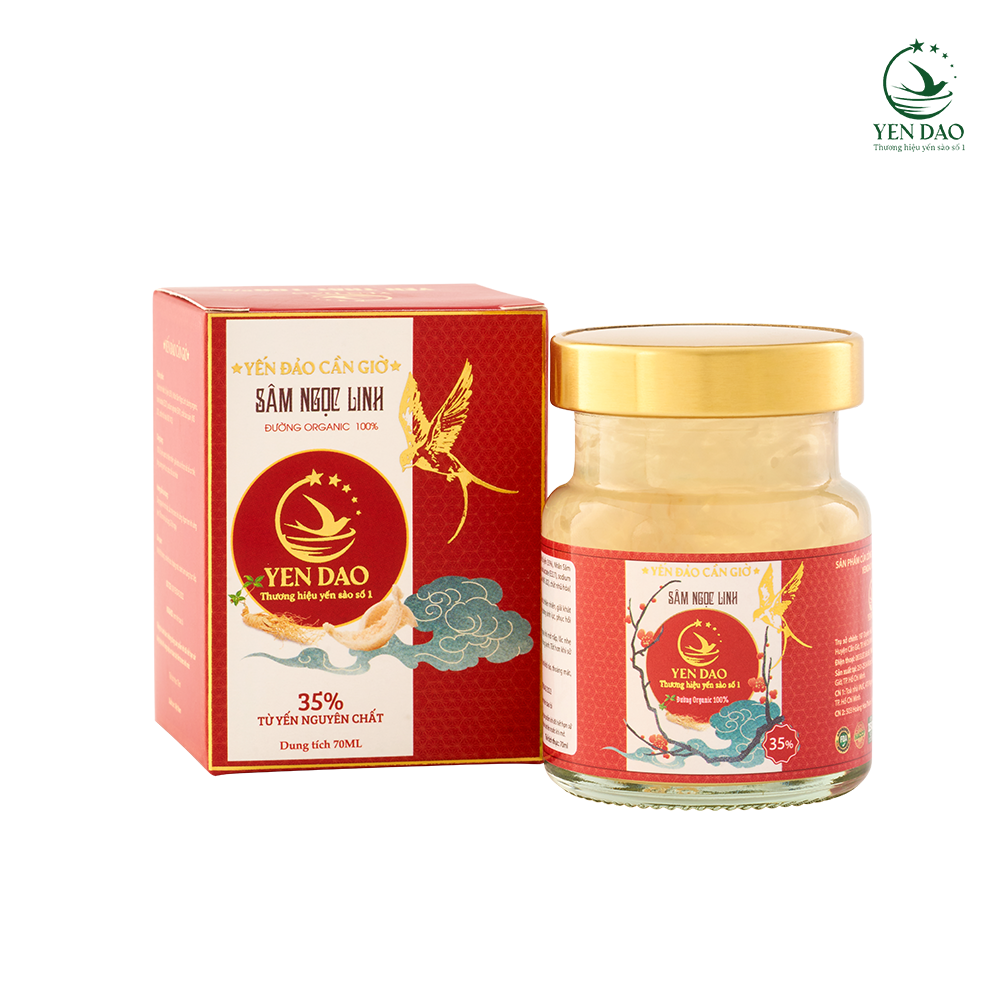 Yến Hũ Sâm Ngọc Linh Yến Đảo Bổ Phổi, Bổ Huyết Và Tăng Cường Sức Đề Kháng Cho Cơ Thể