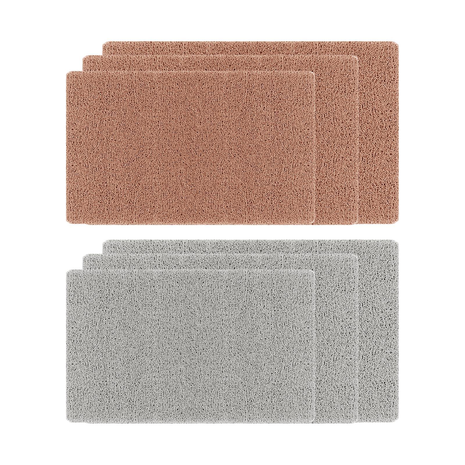 PVC Shower Mats Loofah Mats Massage Foot Pad for Shower Tub Wet Areas