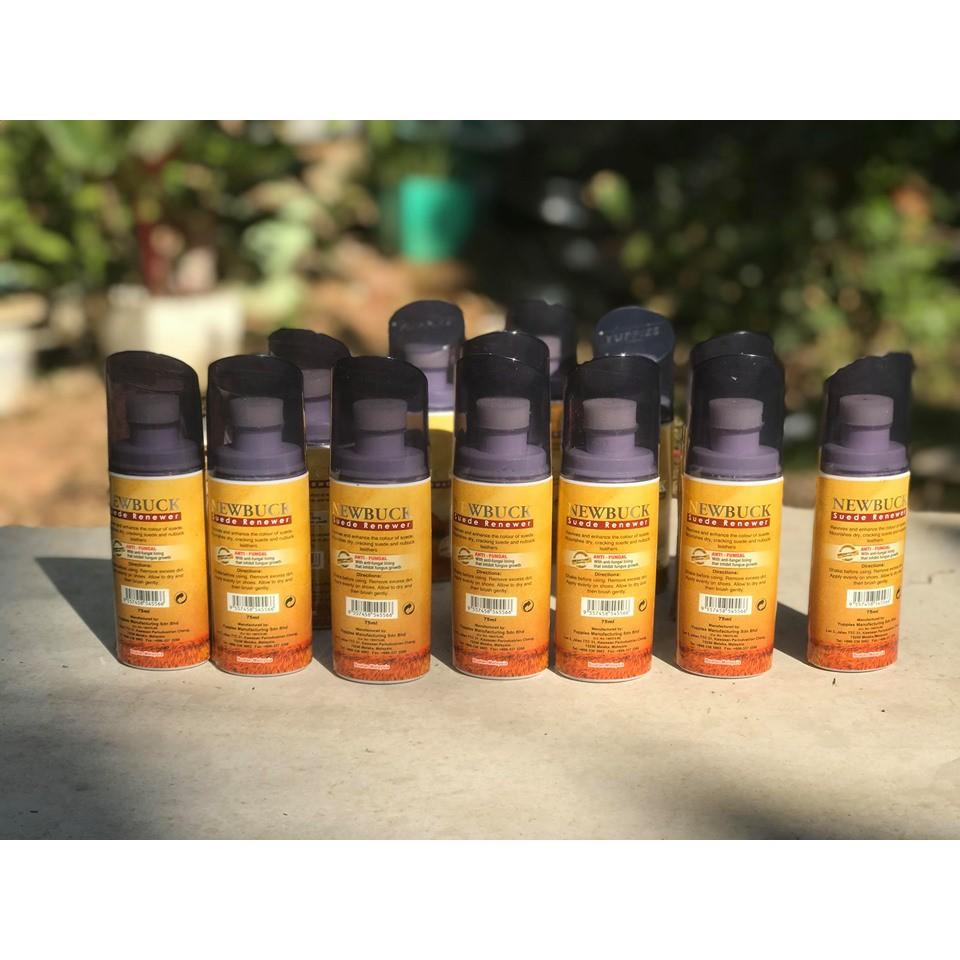 Một chai xi đánh giày da lộn NewBuck 75ml - làm mềm, làm mới da lộn và da buck