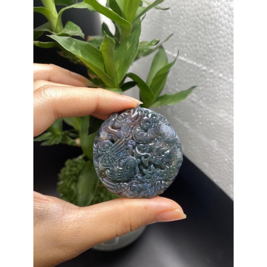 MẶT ĐÁ ẤN ĐỘ DÀNH CHO NAM CON CÁ HÌNH TRÒN
