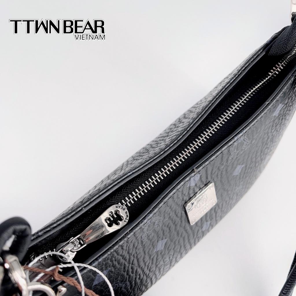 Túi xách nữ đeo chéo thời trang công sở đi học đi chơi TTWN BEAR da PVC cao cấp - TN2800