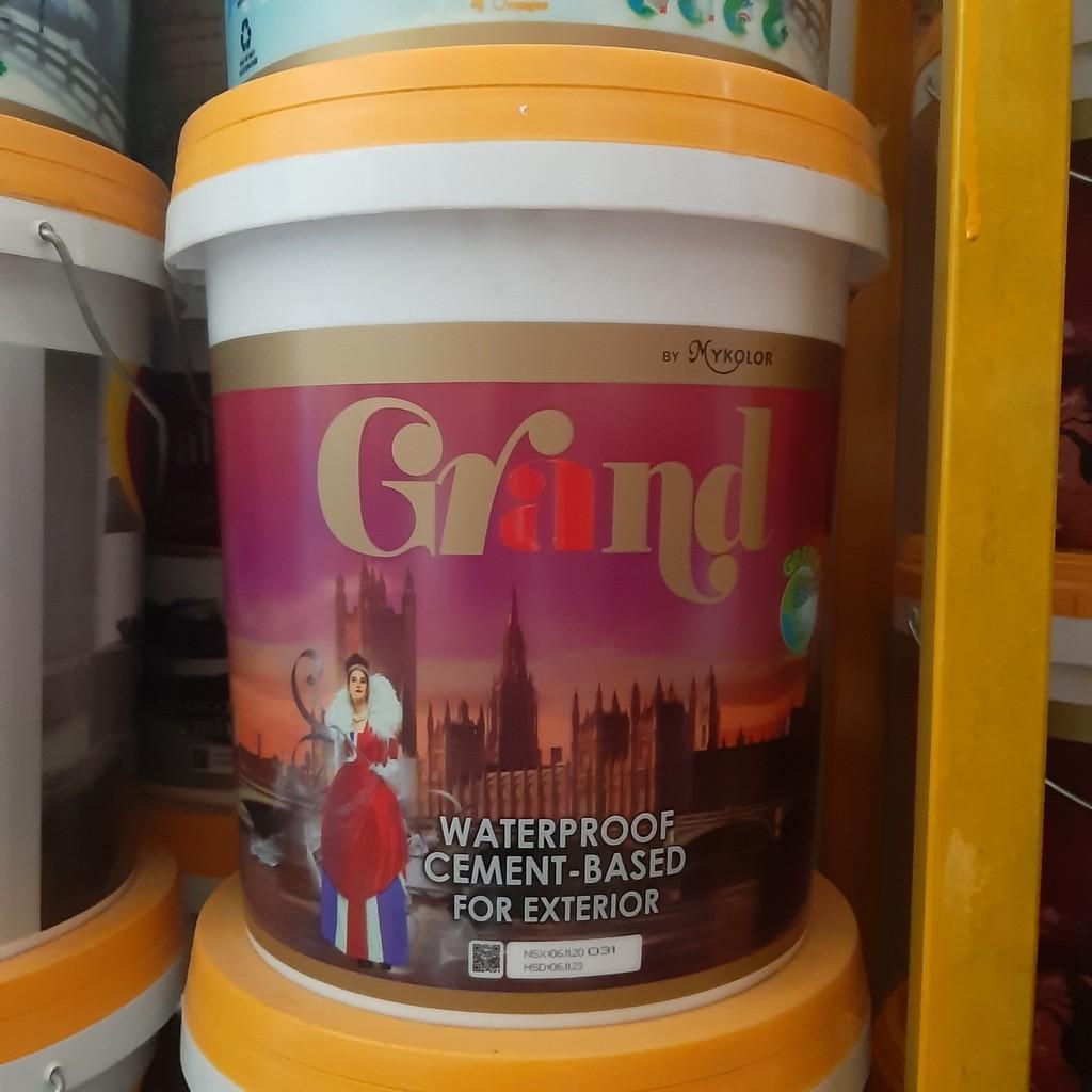 Sơn chống thấm gốc xi măng Mykolor Grand Waterproof Cement-Based For Exterior