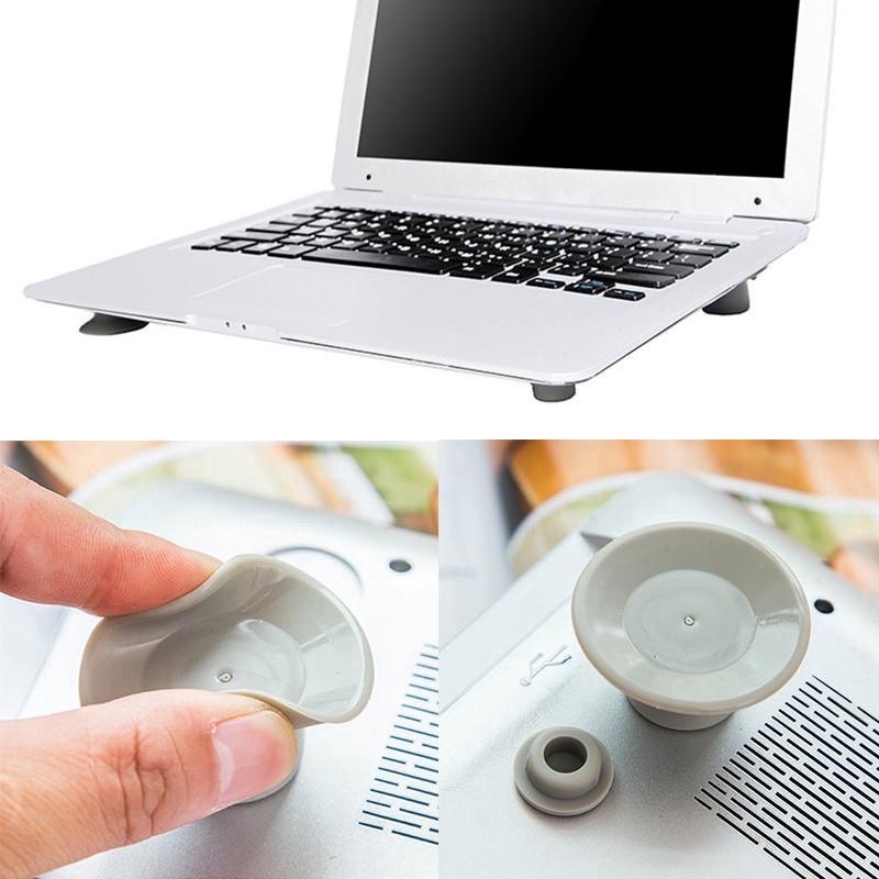 Vĩ 4 chân đế tản nhiệt cho laptop , tạo khoảng trống thoáng khí dưới máy , giảm độ nóng khi vận hành máy , kéo dài tuổi thọ pin thiết kế nhỏ gọn , dễ mang theo