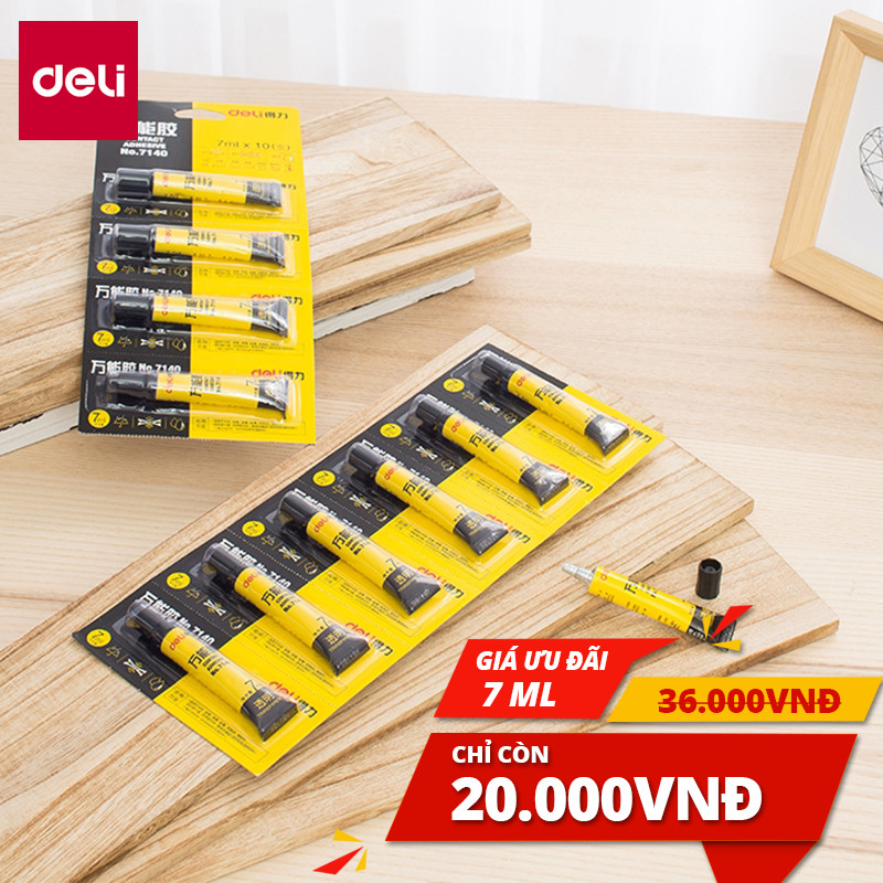 Keo Siêu Dính Đa Năng Deli - 7Ml/ 20Ml - 7140/7149