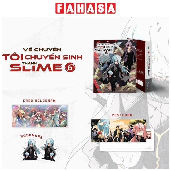 Sách - Về Chuyện Tôi Chuyển Sinh Thành Slime - Tập 6 - Bản Đặc Biệt - Tặng Kèm Bookmark + Postcard + Card Hologram