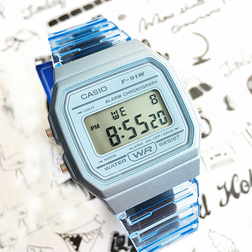 Đồng Hồ Casio Nam General F-91WS-2DF