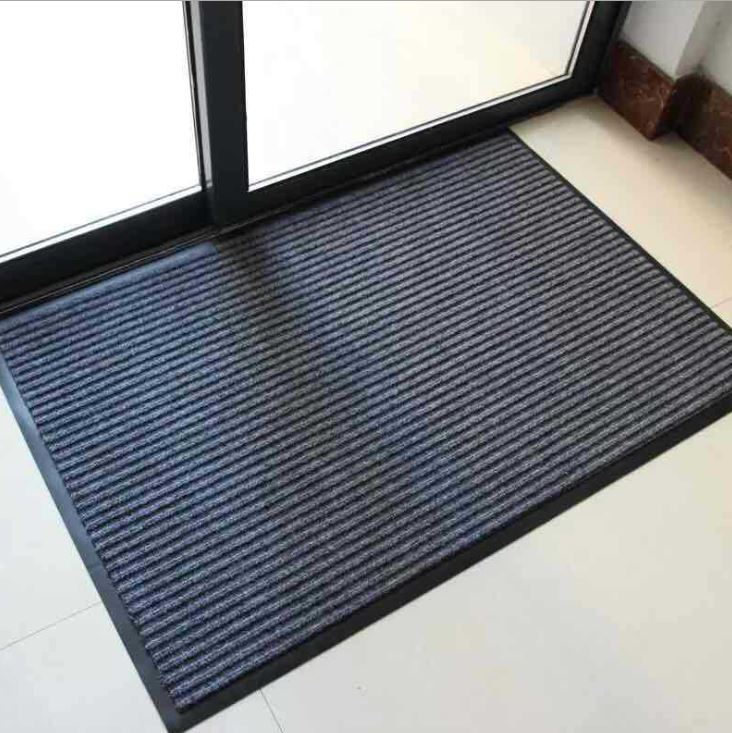 THẢM CHÙI CHÂN NỈ CỠ LỚN 80x120cm, THẢM CHÙI CHÂN SỢI LEN ĐẾ CAO SU.
