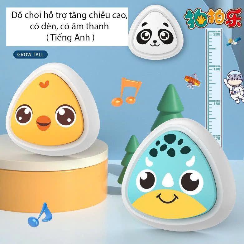 Bộ chạm nhảy tăng chiều cao đồ chơi vận động bật nhảy cho bé có đếm số (tặng kèm thước)