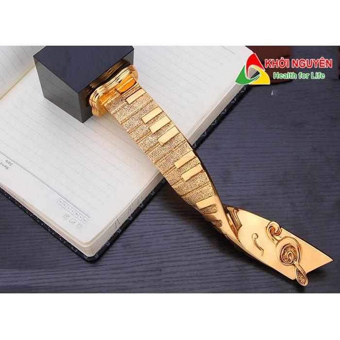 Cúp lưu niệm âm nhạc Piano + Free in tem Logo giải đấu