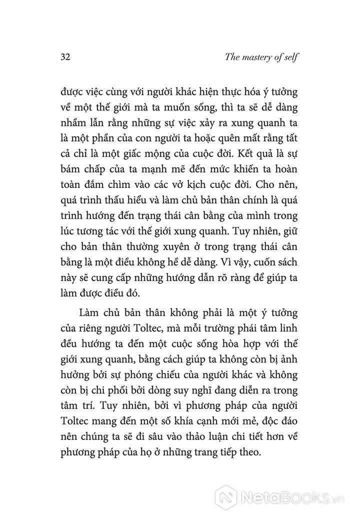 The Mastery Of Self - Hành Trình Thấu Hiểu Bản Thân Và Tìm Thấy Tự Do - Don Miguel Ruiz Jr