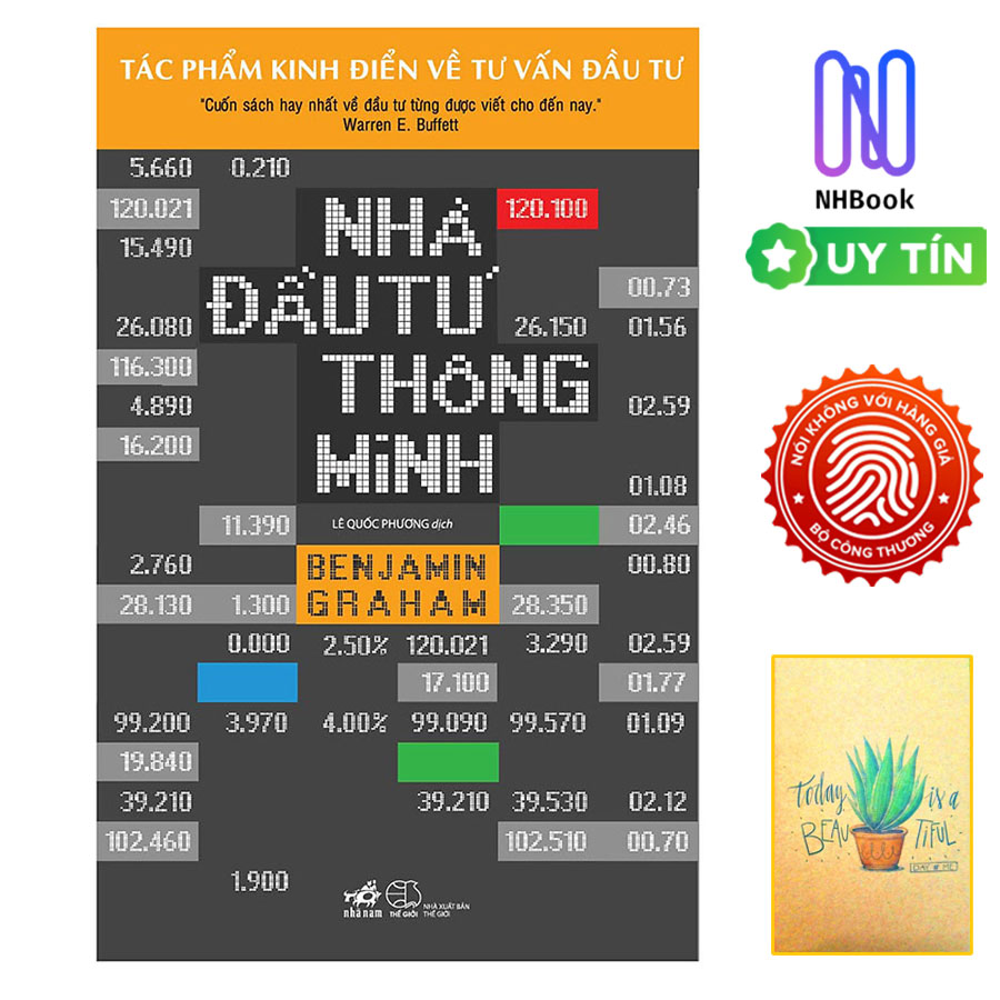 Nhà Đầu Tư Thông Minh ( Free book care và kèm sổ tay xương rồng )