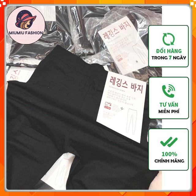 Quần legging nữ xuất hàn siêu co giãn-BIGSIZE, Quần legging cạp cao bigsize