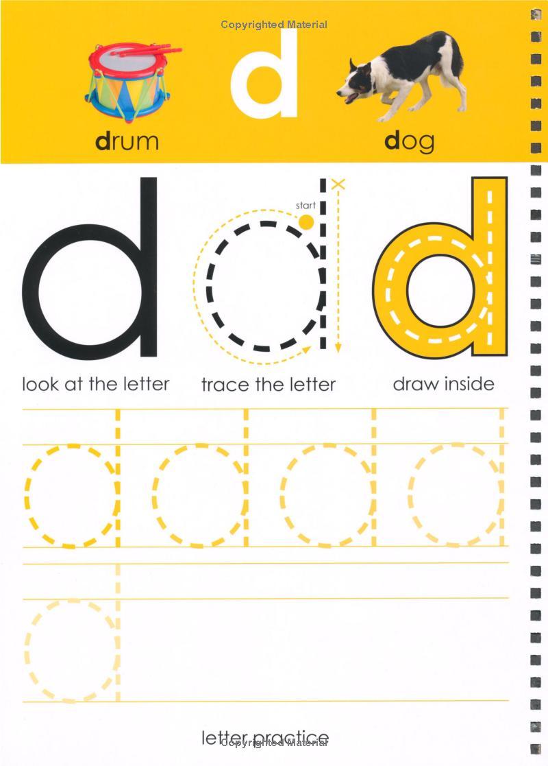 Wipe Clean Workbook Lowercase Alphabet