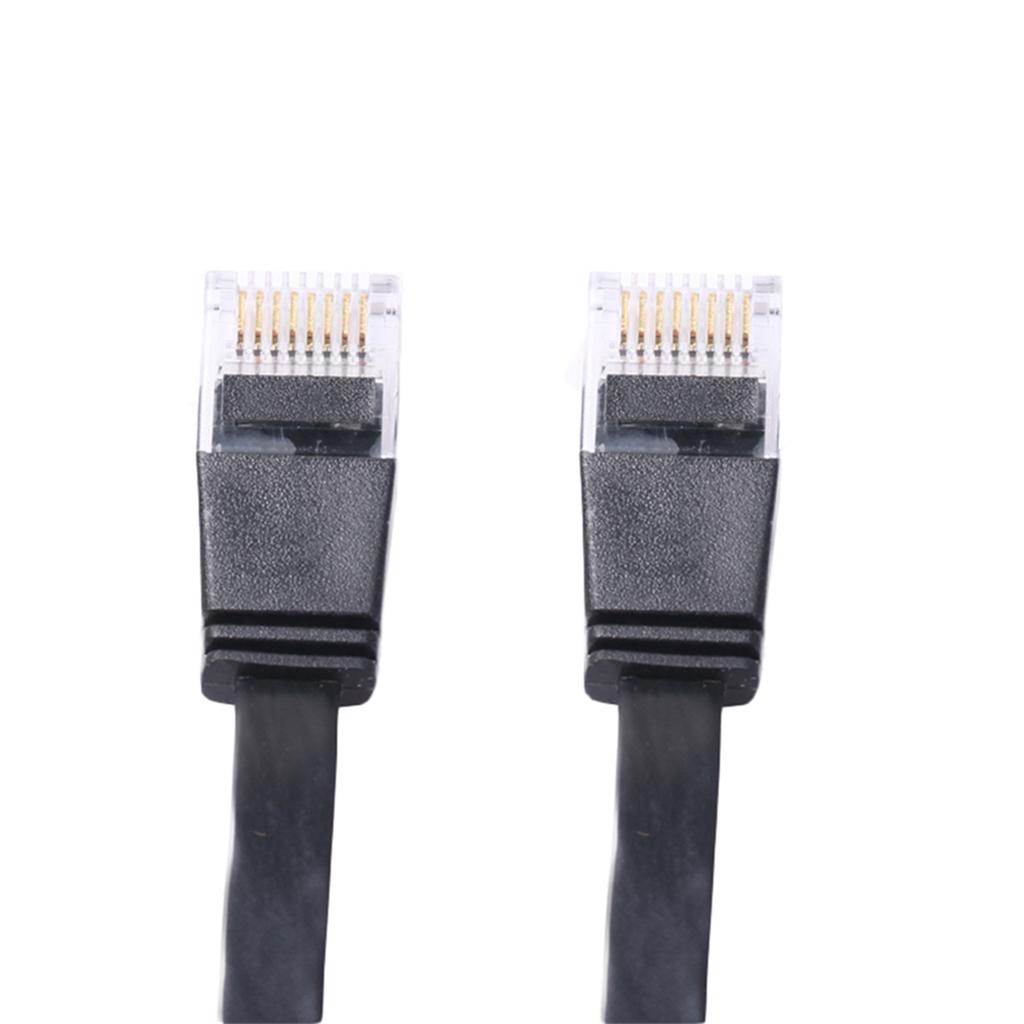 5x Flat CAT6 Patch Ethernet LAN Network Retractable Cable 2m